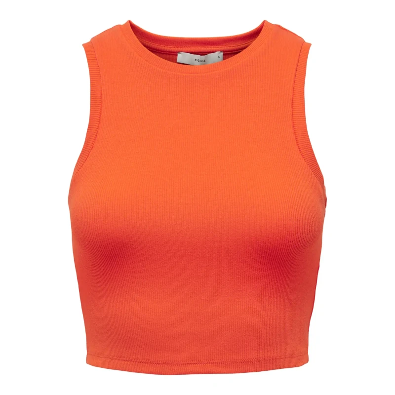 Image of Only Womens crop top Only Vilma Orange Female L
