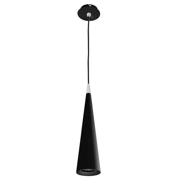 Image of Vira Slim Pendant Ceiling Light Black