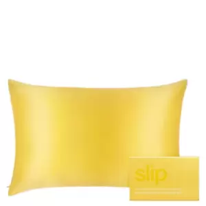 Image of Slip Pure Silk Queen Pillowcase - Limoncello