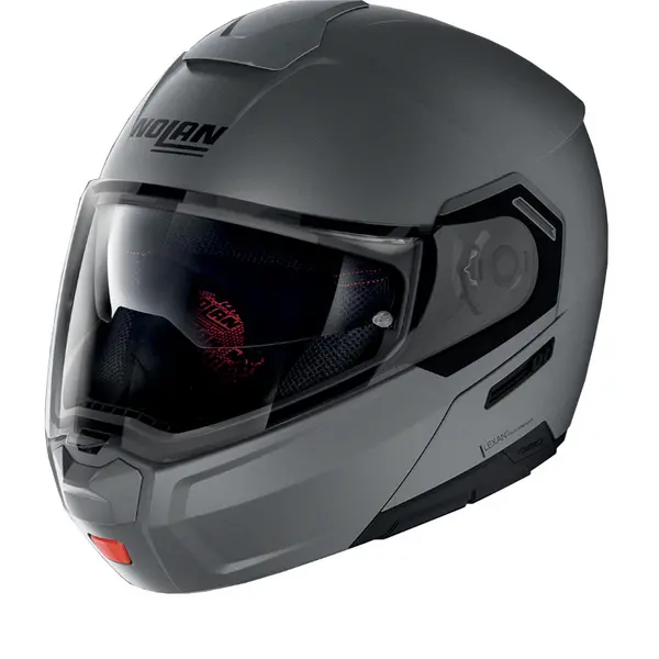 Image of Nolan N90-3 Classic 2 Flat Vulcan Grey ECE 22.06 Modular Helmet Size S