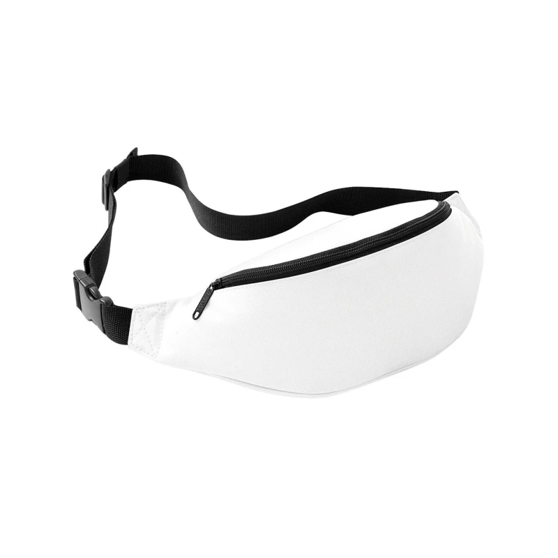 Image of Bagbase Waist Bag in White White Unisex One Size