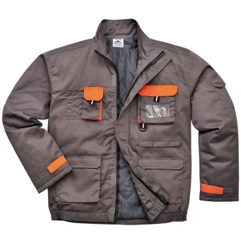 Image of Portwest - TX18GRRXL - sz XL Texo Contrast Jacket - Lined - Grey