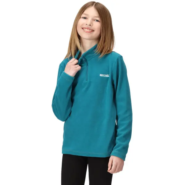 Image of Regatta Boys & Girls Hot Shot II Lightweight Half Zip Fleece Top 14 Years - Chest 86-98cm (Height 164-170cm)