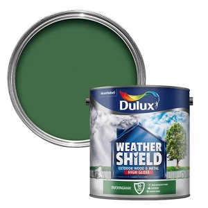 Image of Dulux Weathershield Exterior Buckingham High Gloss Paint 2.5L