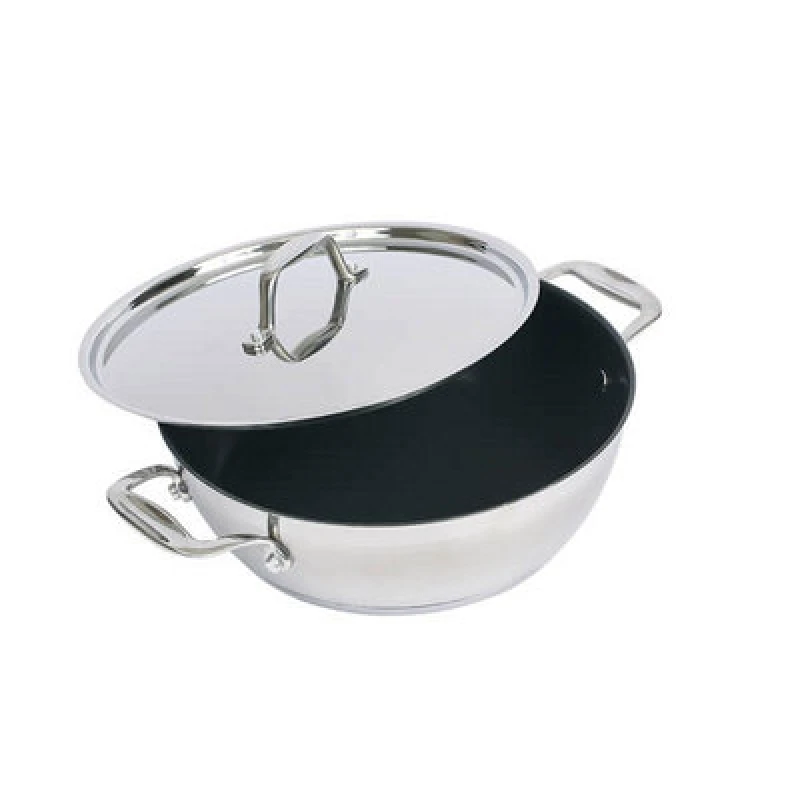 Image of Dexam Supreme 20Cm Non-Stick 2 Handled Chef Pan