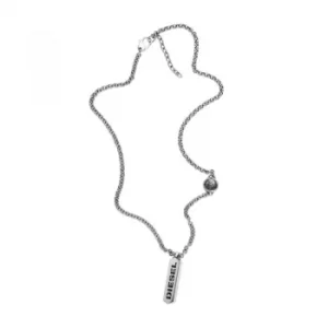 Image of Mens Diesel Stainless Steel Necklace