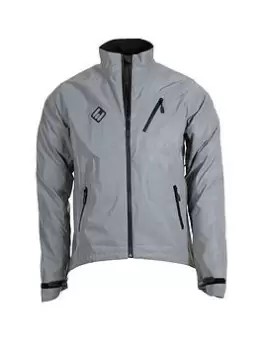 Image of Arid Ladies Rain Cycling Jacket - Silver, Size 8, Women