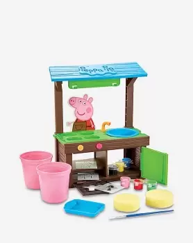 Image of Peppa Pig Garden Art Bench