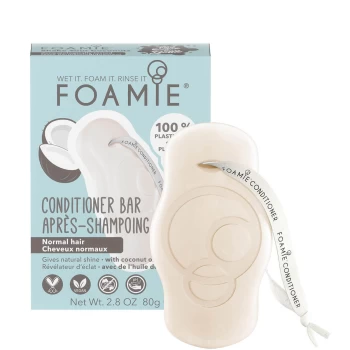 Image of FOAMIE Conditioner Bar - Coconut for Normal Hair