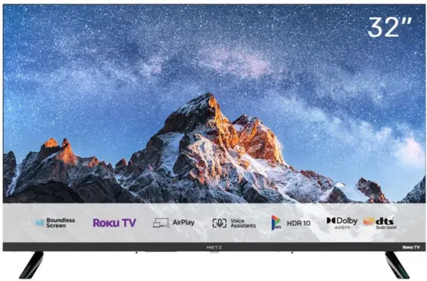 Image of Metz 32" 32MTD6000YUK Roku Smart HD LED TV