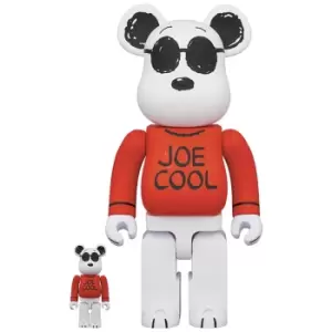 Image of Medicom Peanuts 100% & 400% Be@rbrick 2-Pack - Joe Cool