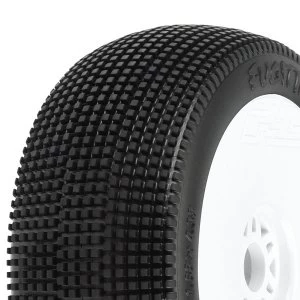 Image of Proline 'Fugitive' S2 Premount Velocity V2 White Wheels (2)