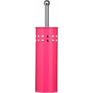 Image of Premier Housewares - Hot Pink Square Design Toilet Brush