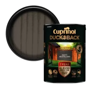 Image of Cuprinol Ducksback Shed & Fence Paint - Misty Heathland - 5L