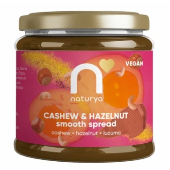 Image of Cashew & Hazelnut Smooth Spread - 170g - 703024 - Naturya