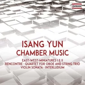 Image of Isang Yun Chamber Music by Isang Yun CD Album