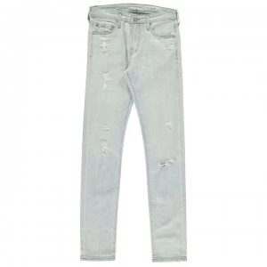 Image of AG Jeans Stockton Distressed Skinny Jeans Mens - Marooned