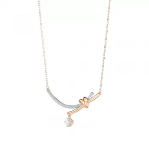 Image of Swarovski Lifelong Heart Two Colour Necklace 5517951