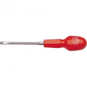 Image of Draper Flared Slotted Screwdriver 6mm 100mm