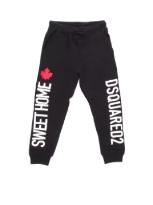 Image of DSQUARED2 Trouser Boys Black cotone