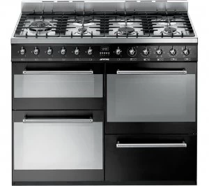 Image of SMEG SYD4110BL 110cm Dual Fuel Range Cooker