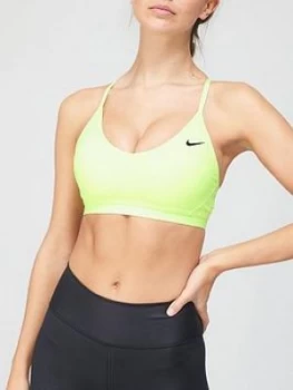 Image of Nike Light Support Indy Sports Bra - Volt