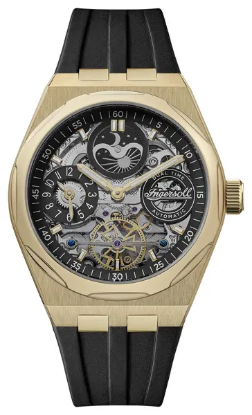 Image of Ingersoll I12907 THE BROADWAY Automatic (43mm) Black Watch