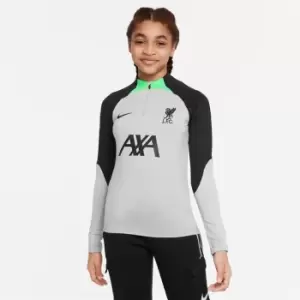 Image of Nike Liverpool FC Training Drill Top 2023 2024 Junior - Grey