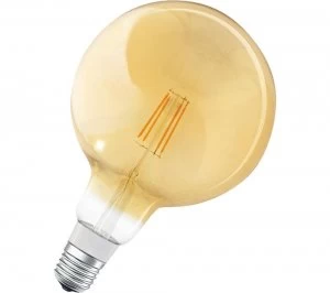 Image of LEDVANCE SMART Filament Globe Dimmable LED Light Bulb - E27, Yellow