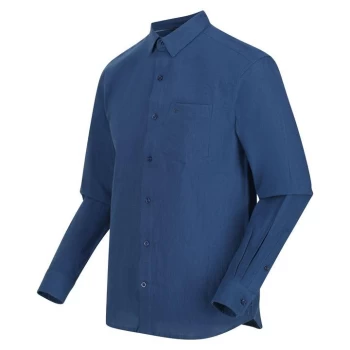 Image of Regatta Brycen Shirt - DkDenimLinen