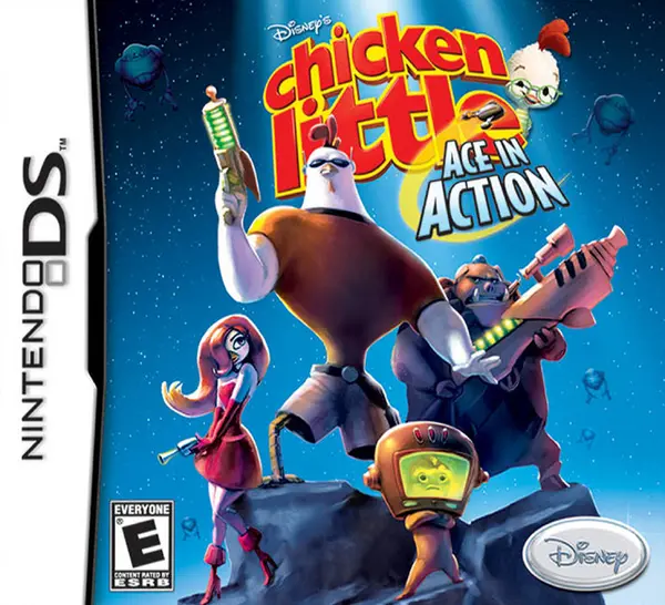 Image of Disneys Chicken Little Ace in Action Nintendo DS Game