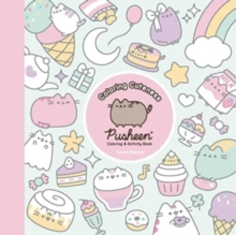 Image of Coloring Cuteness : A Pusheen Coloring & Activity Book Paperback / softback