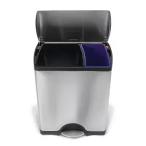 Image of Slingsby Simplehuman Rectangular Waste Bin/Recycling Bin