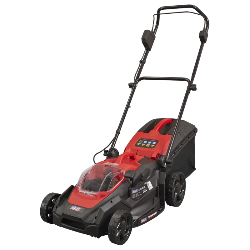 Image of Sealey CP40VLM Twin 20v Cordless Rotary Lawnmower 400mm CP40VLM Batteries: No Batteries