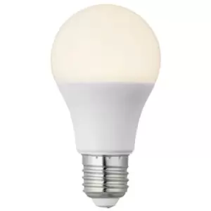 Image of E27 Edison Screw Dimmable LED Light Bulb 10W Warm White Frosted Opal GLS Lamp