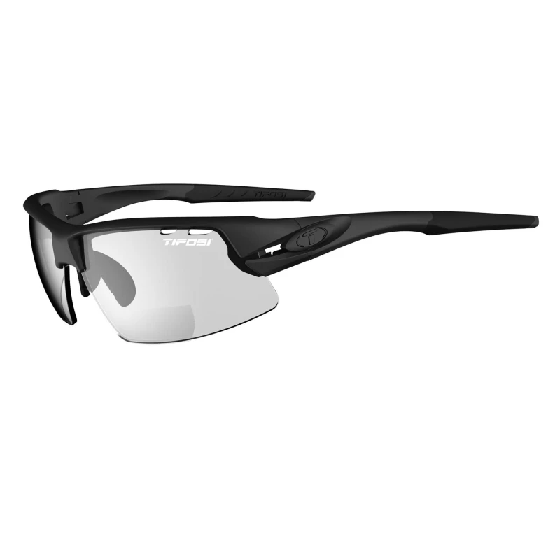Image of Tifosi Crit Fototec Light Night Readers +2.5 Eyewear Blackout unisex One Size