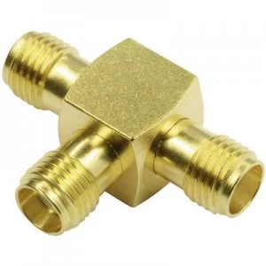 Image of SMBA adapter SMA socket SMA socket SMA socketTelegaertnerJ01155A00111 pcs