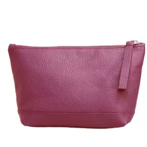Image of Eastern Counties Leather Womens/Ladies Cora Make Up Bag (One size) (Burgundy)