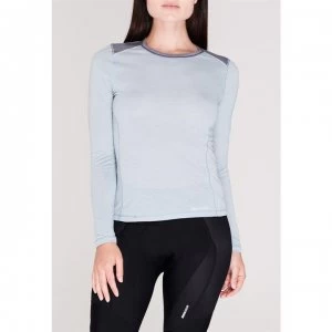 Image of Sugoi Verve Long Sleeve T Shirt Ladies - Grey