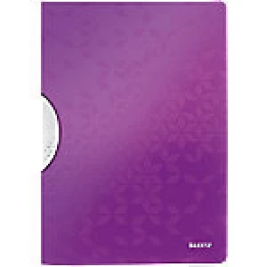 Image of Leitz Clip File 41850062 A4 Purple