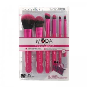 Image of ROYAL LANGNICKEL Moda 7Pcs Total Face Flip Kit