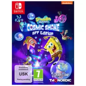 Image of SpongeBob SquarePants The Cosmic Shake BFF Edition Nintendo Switch Game