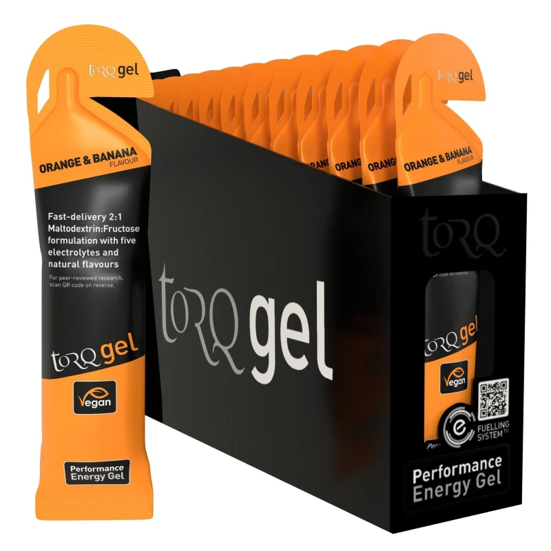 Image of TORQ Energy Gel 45g Orange & BANANA