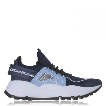 Image of Calvin Klein Jeans Tolbeck Slip On Trainers - Blue