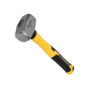 Image of Roughneck Club Hammer Fibreglass Shaft 1.13kg (2.1/2 lb)