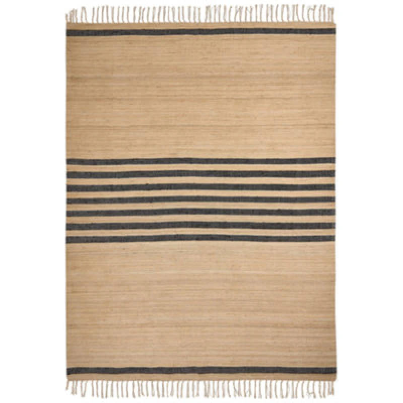 Image of Beliani Rug Ericek Beige 160 X 230 Cm Jute