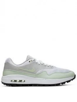 Image of Nike Air Max 1 Golf - White/Grey/Black
