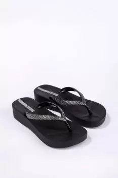 Image of Mesh Wedge Links Black