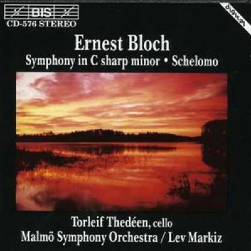 Image of Ernest Bloch - Symphony in C Sharp Minor (Markiz, Malmo So, Thedeen) CD Album - Used