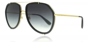 Image of Dolce & Gabbana DG2161 Sunglasses Black Gold 02 / 8G 55mm